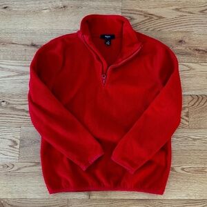 GAP Kids Fleeze Half-Zip Shirt Jacket Sweater in Size S